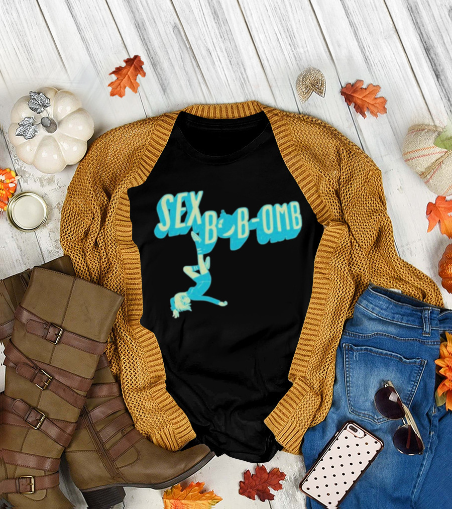 Sex Bob-Omb Scott Pilgrim Character Handstand T-Shirt