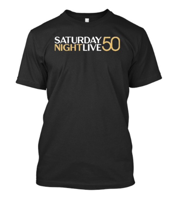SNL Saturday Night Live 50th Anniversary Celebration Iconic Milestone T-Shirt