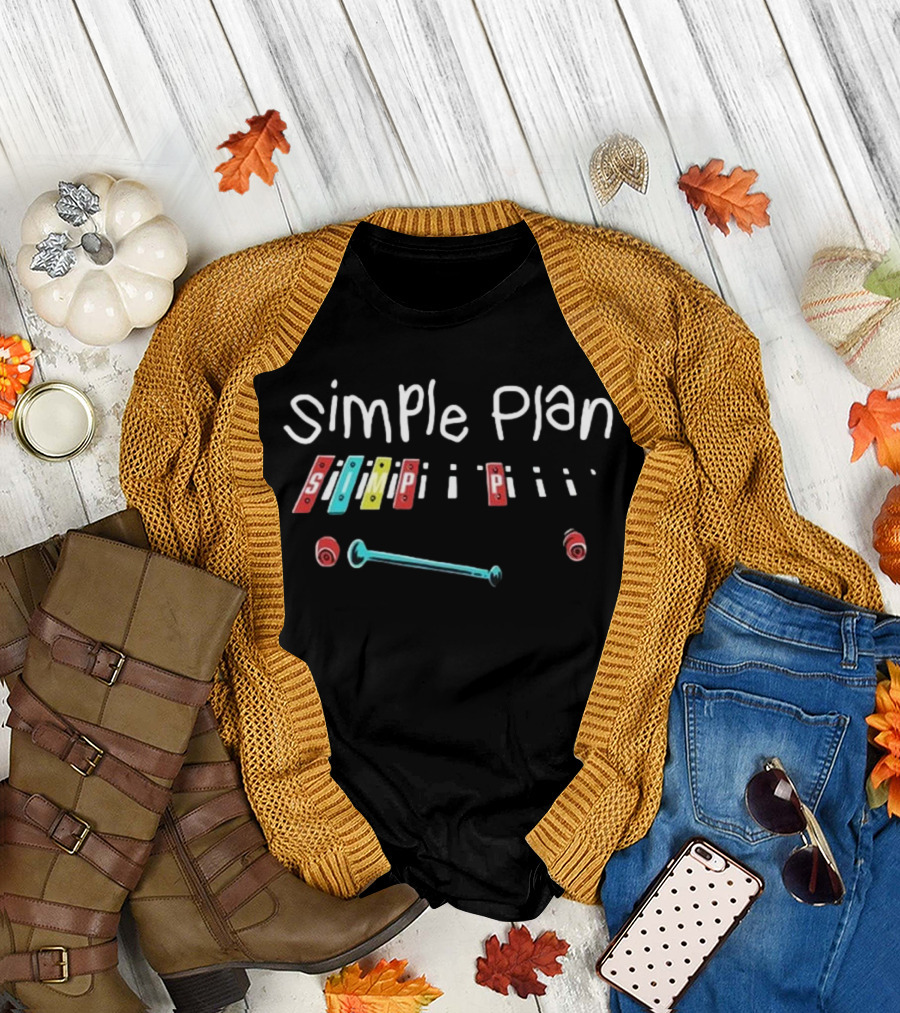 Simple Plan Xylophone SIMPI Onesie T-Shirt