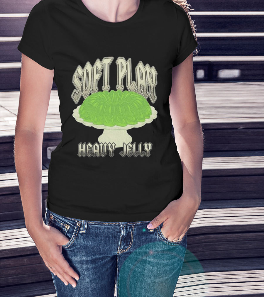 Soft Play Heavy Jelly Vintage Style Dessert Graphic T-Shirt
