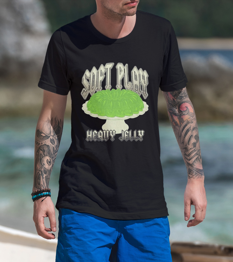 Soft Play Heavy Jelly Vintage Style Dessert Graphic T-Shirt