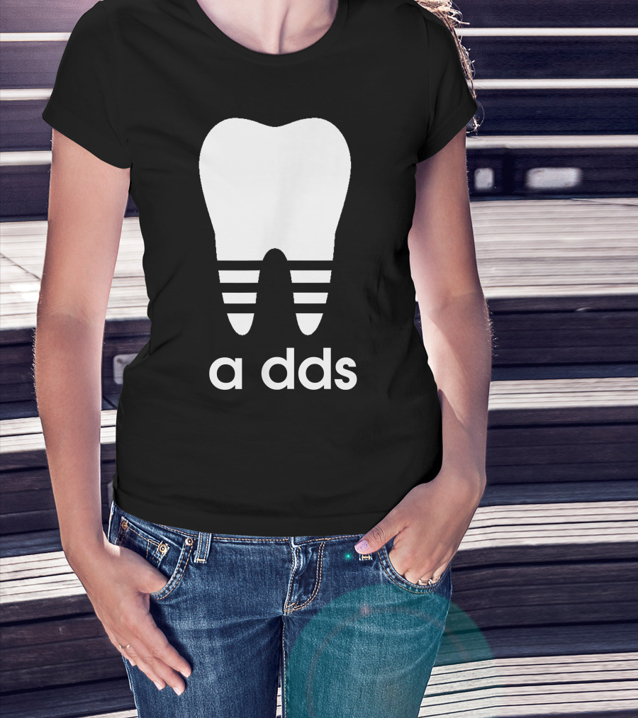 A DDS Funny Dentist Dental Student Humor Graduation Gift Tooth T-Shirt
