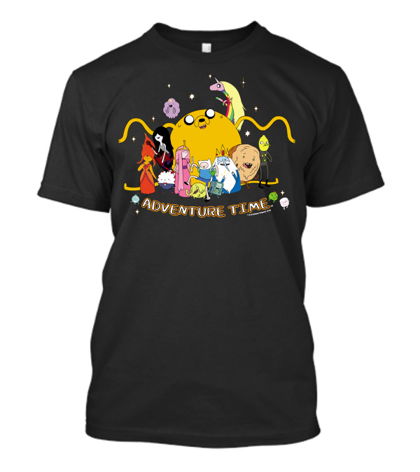 Adventure Time Outstretched Characters Group T-Shirt