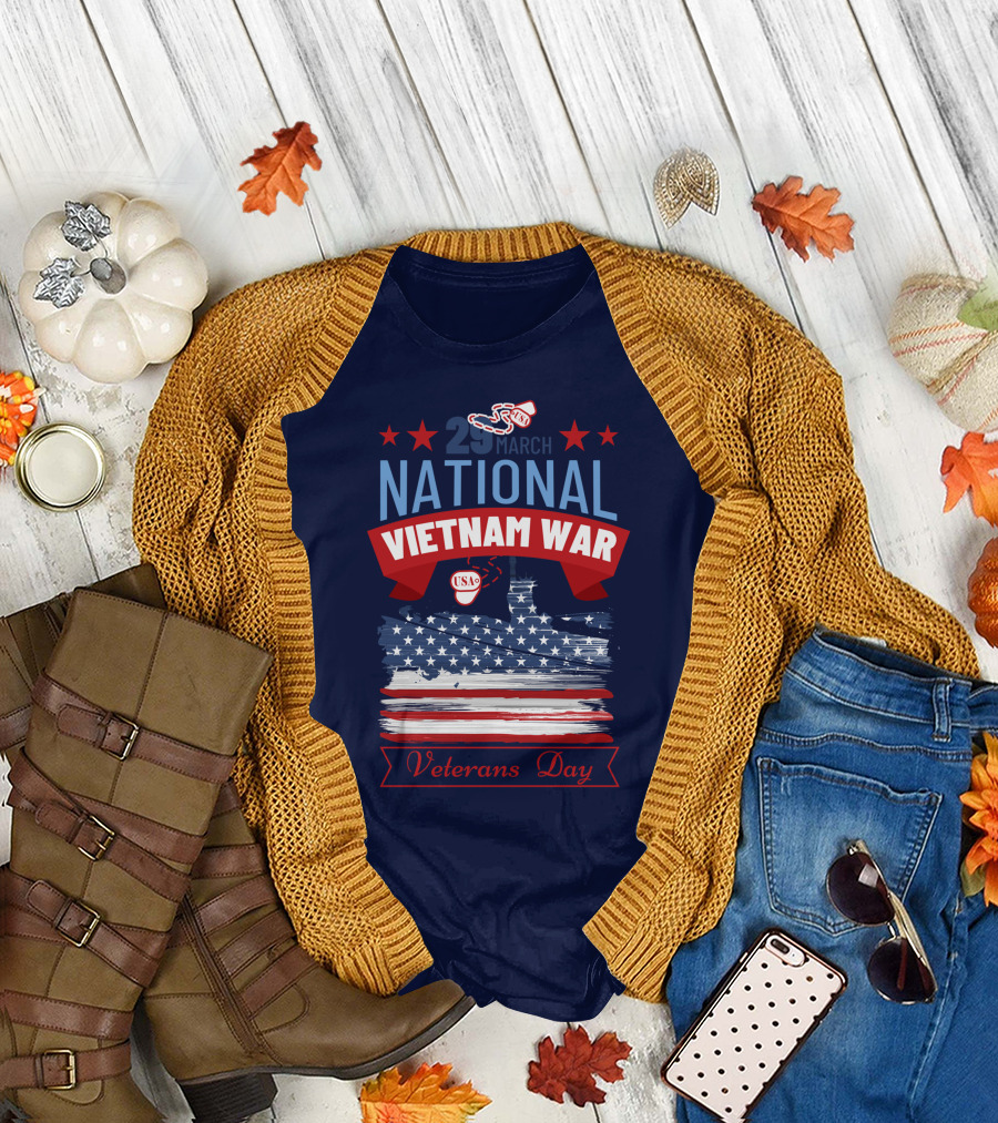 29 March National Vietnam War Veterans Day USA T-Shirt