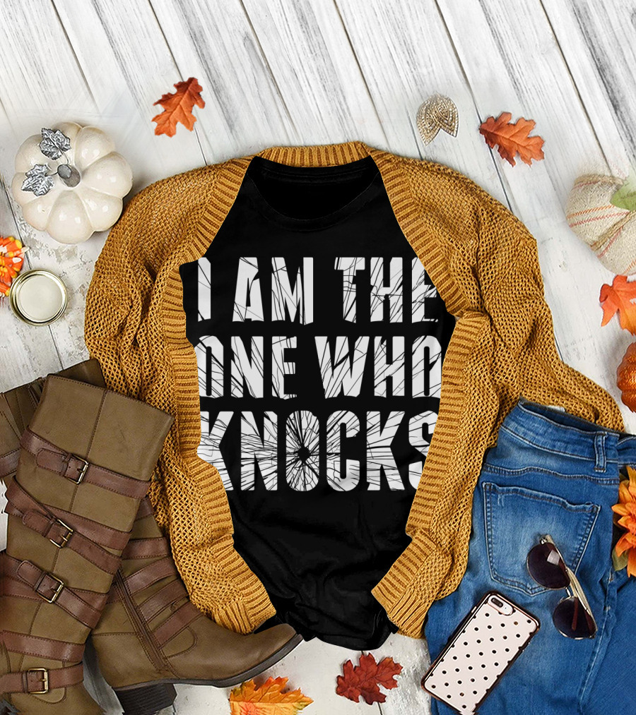 Breaking Bad I Am the One Who Knocks Iconic T-Shirt