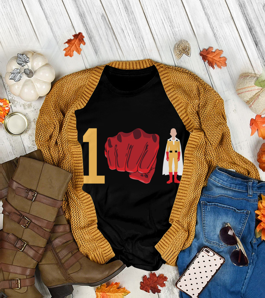 1 One Punch Man Fist Hero T-Shirt