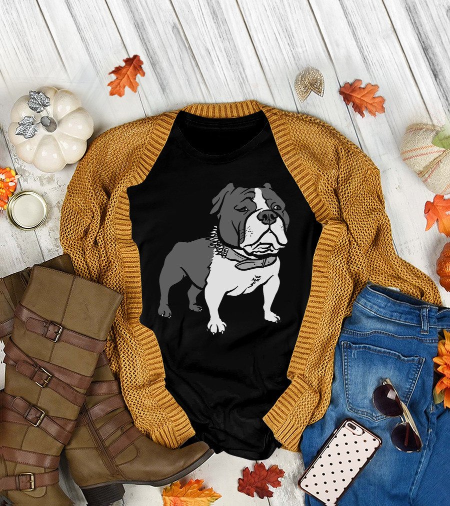 Bulldog Tough Pet Animal Fierce Dog T-Shirt