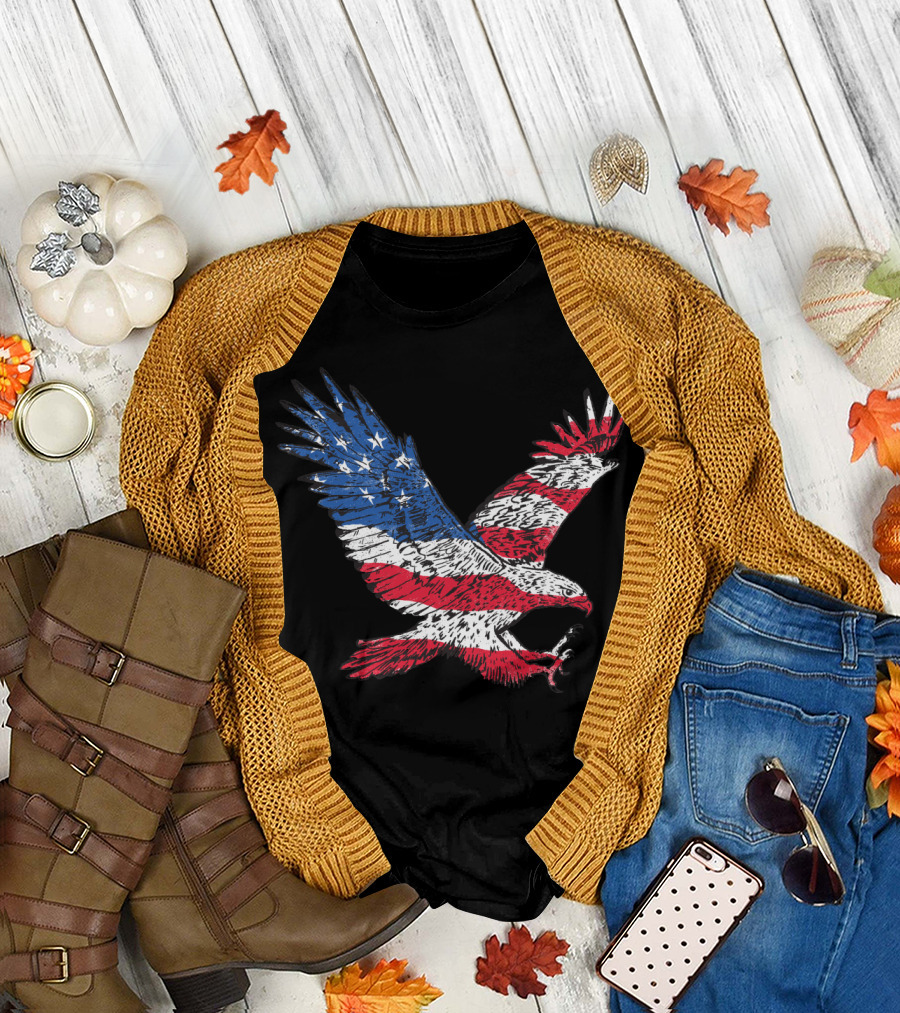 American Flag Eagle T-Shirt