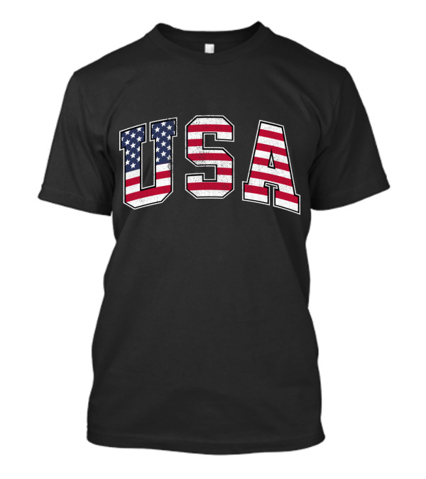USA Stars And Stripes Vintage Flag T-Shirt