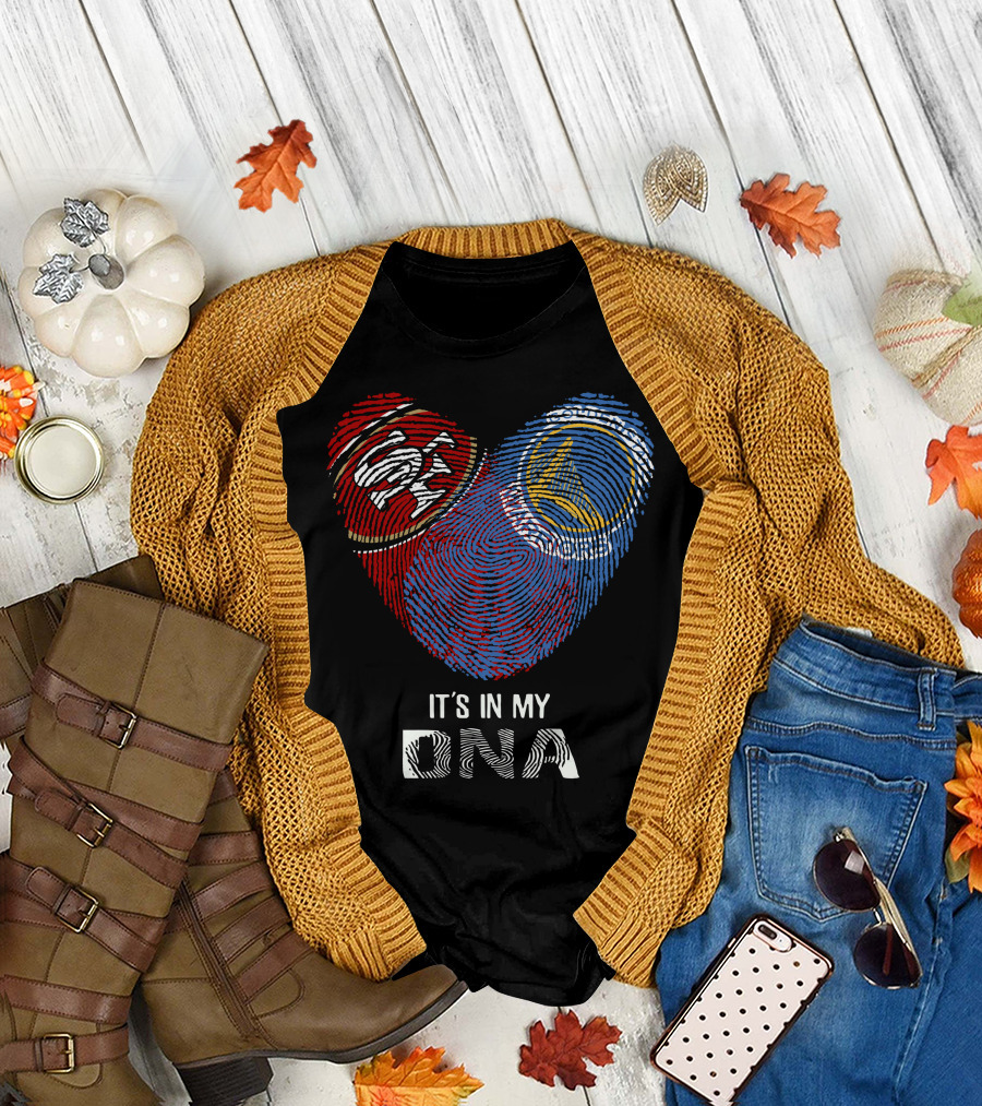 49ers Golden State Warriors It's In My DNA T-Shirt
