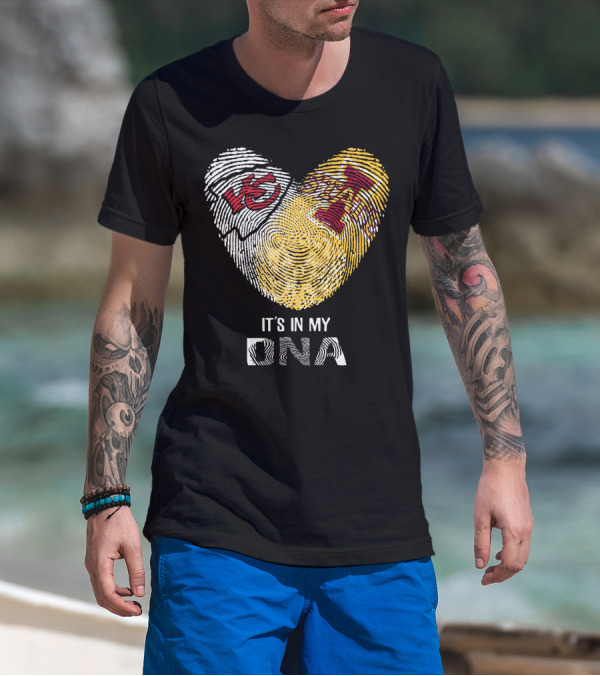 Kansas City Chiefs Iowa State It's In My DNA T-Shirt