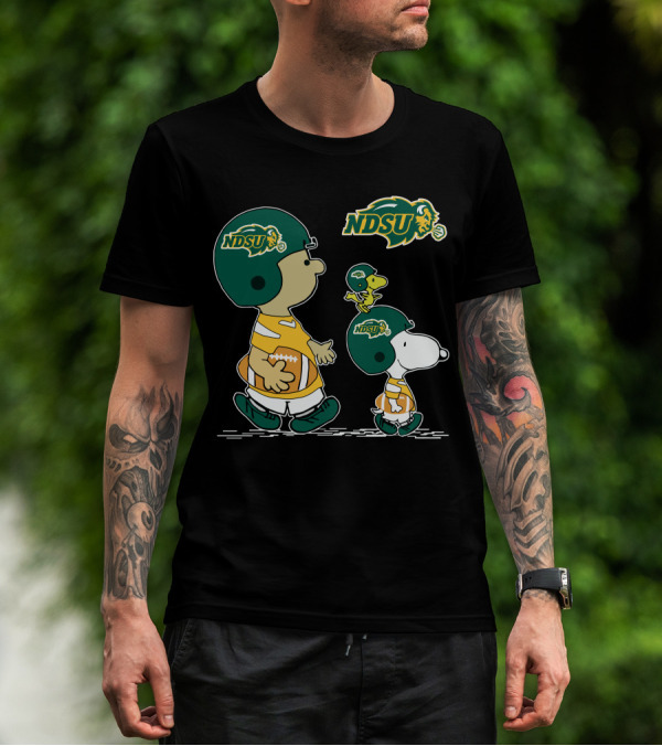 NDSU Peanut Characters Football Team Spirit T-Shirt
