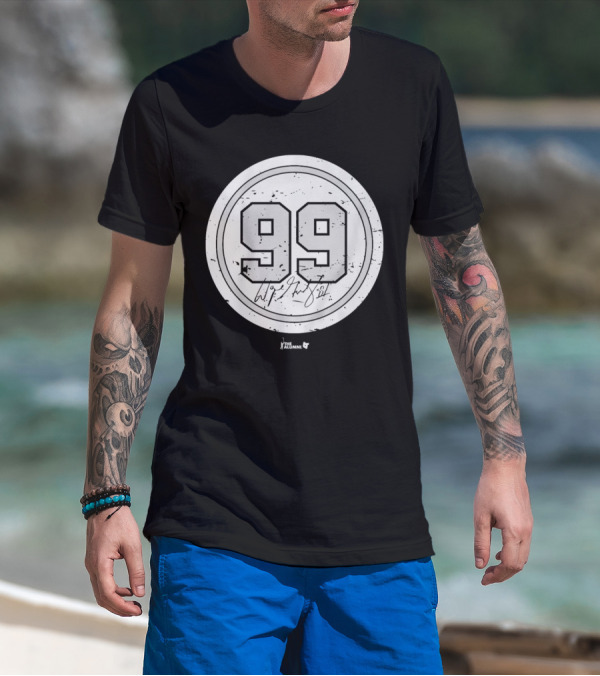 Wayne Gretzky 99 Los Angeles Circle T-Shirt
