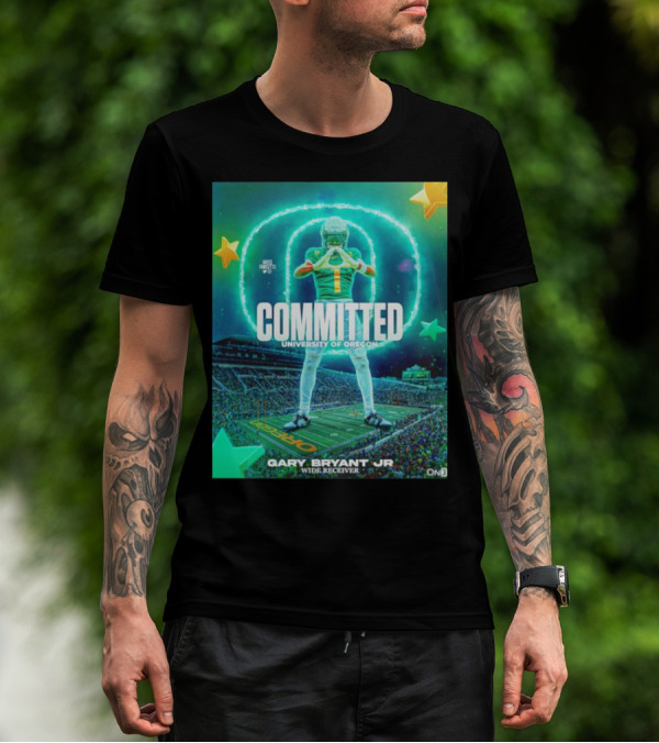 COMMITTED Gary Bryant Jr University Of Oregon Wide Receiver T-Shirt