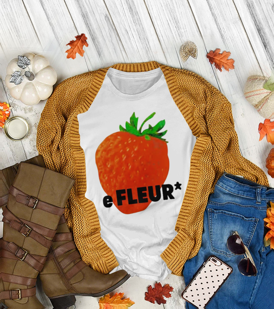Strawberry e Fleur* T-Shirt