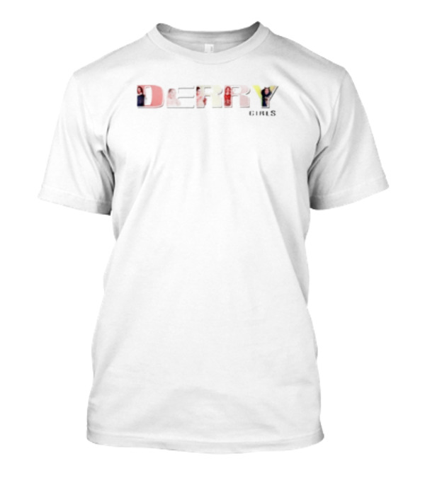 Derry Girls Group Iconic Characters Collage T-Shirt