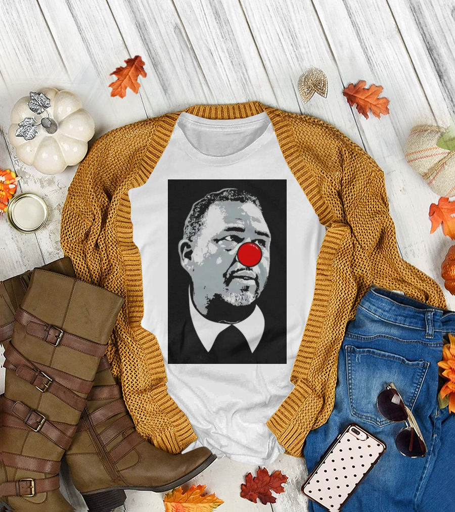 Ed Cooley Clown Red Nose Caricature T-Shirt