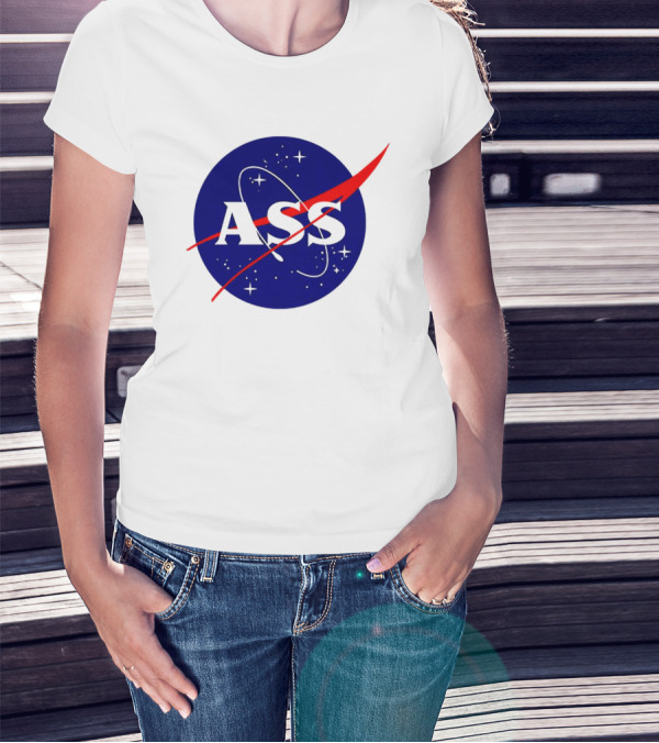 Nasa Ass Logo Space T-Shirt