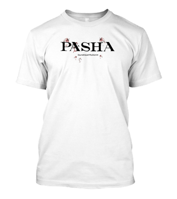 Pasha Soundcloud Pashanim Black And Red T-Shirt