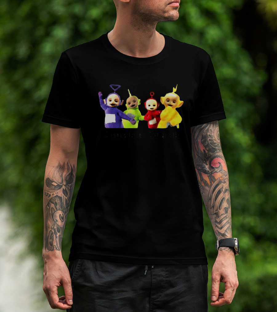 Teletubbies Smoke Crack T-Shirt