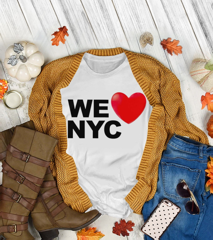 WE Heart NYC Red Love T-Shirt