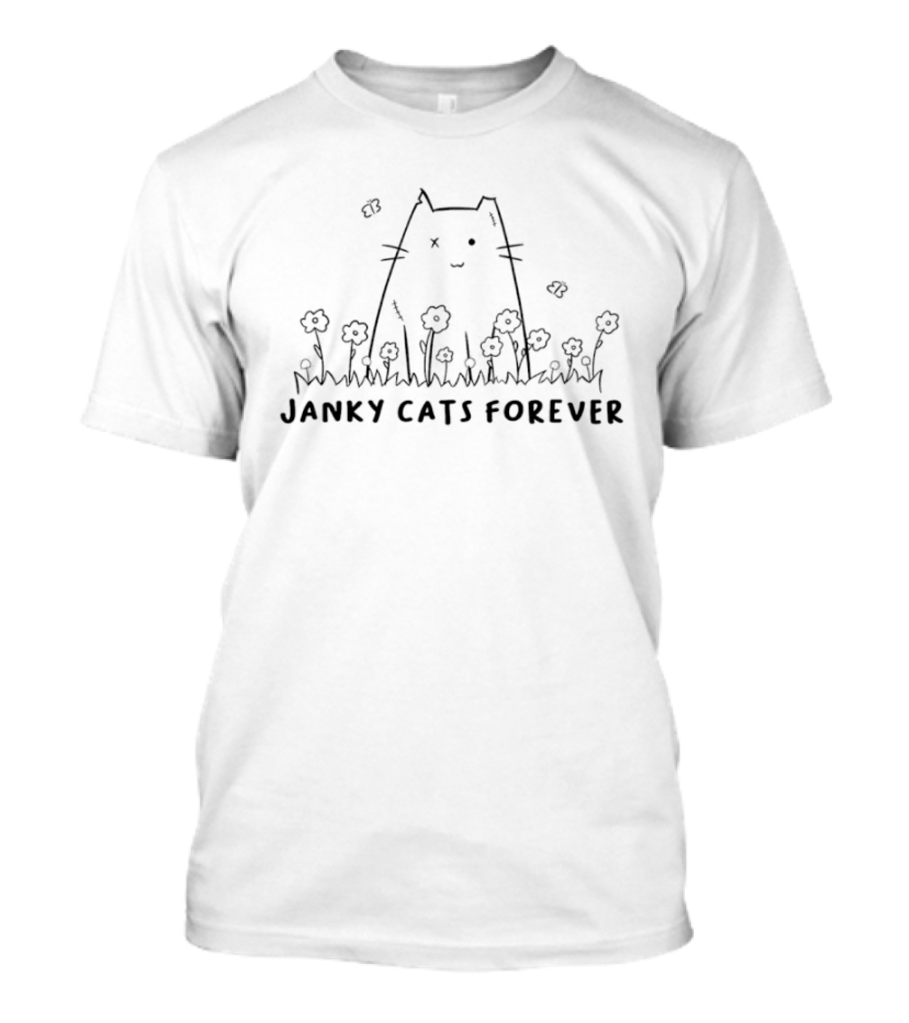 Janky Cats Forever Feederofcats Haley Janky Cats Forever T-Shirt