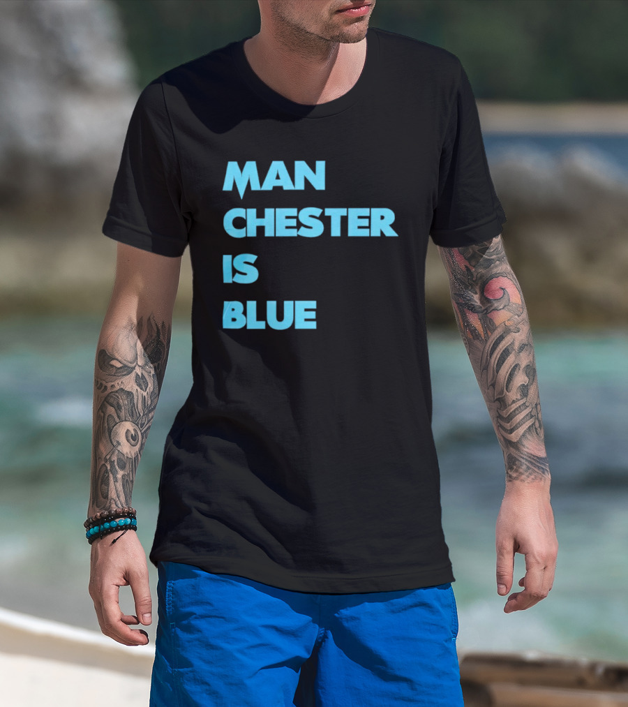 Manchester Is Blue T-Shirt