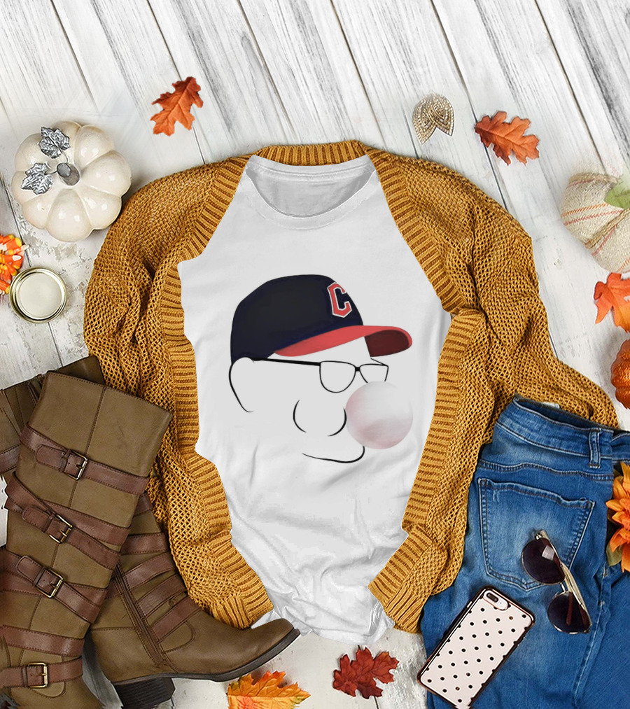 Cleveland Guardians Terry Francona Tito Bubblegum Cap T-Shirt