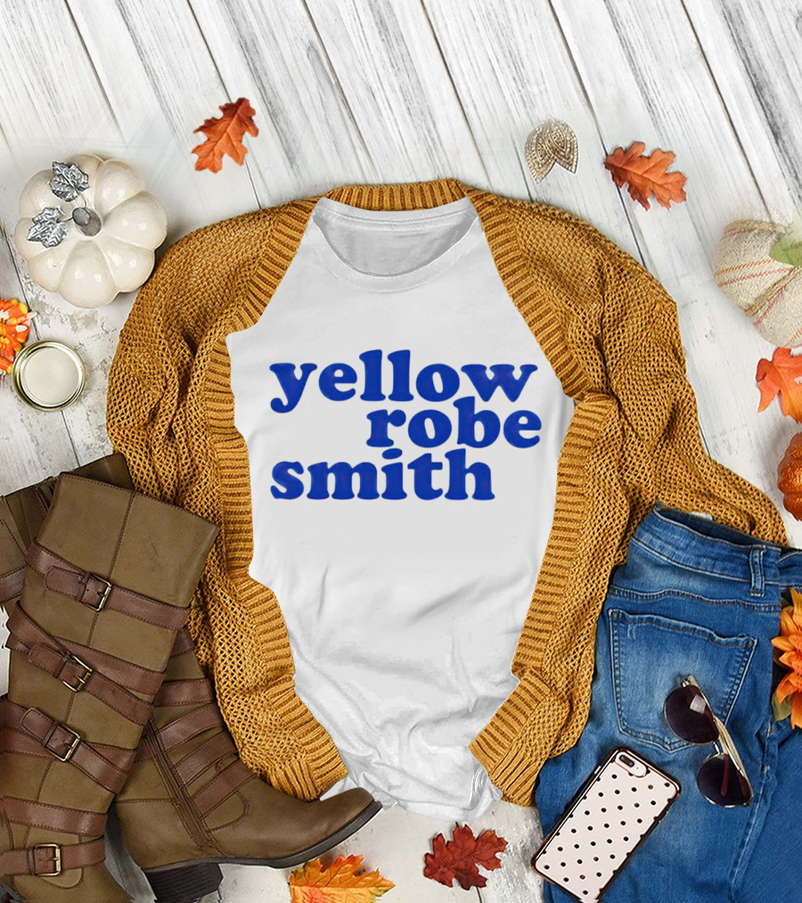 Yellow Robe Smith Blue T-Shirt