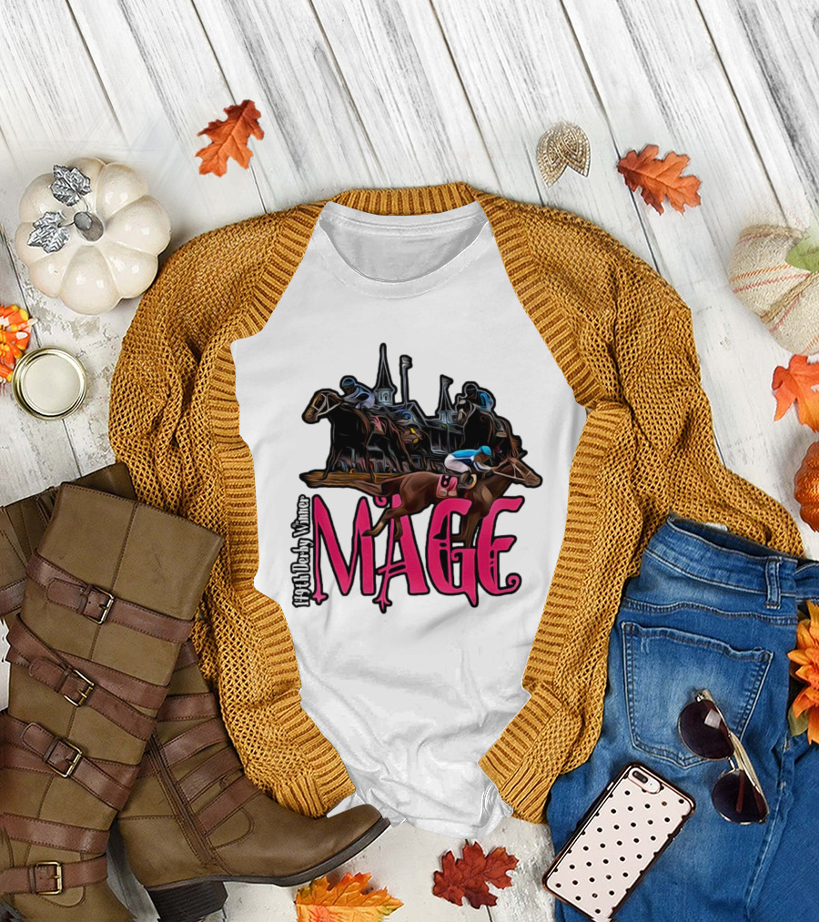 Mage 149th Derby Winner Horse Racing Iconic Event T-Shirt