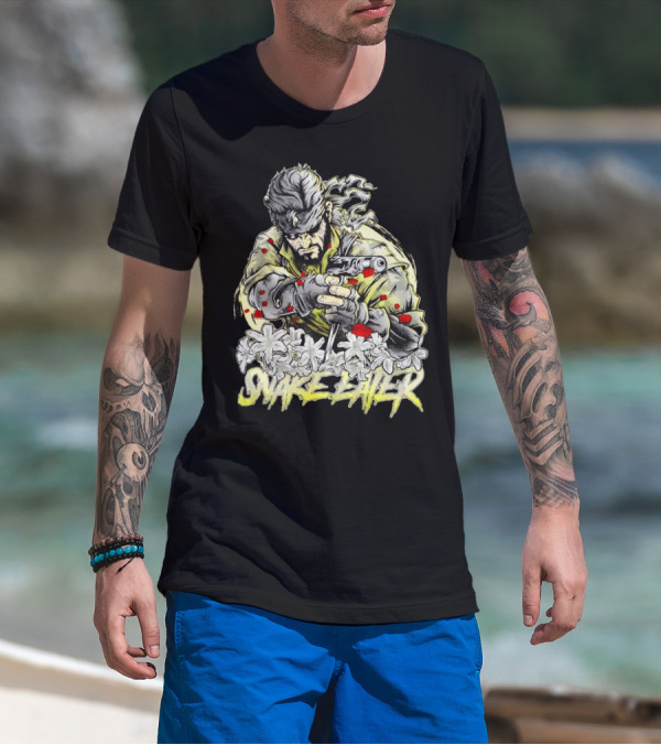 Metal Gear Solid 3 Snake Eater Iconic Character T-Shirt