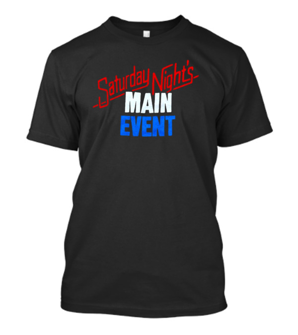 Saturday Night's Main Event Wrestling Retro T-Shirt