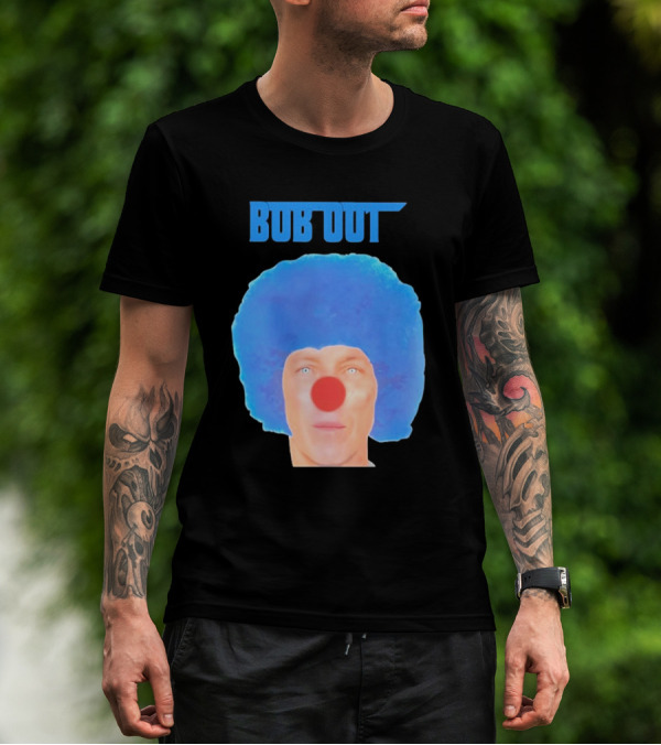 Bernardeschi Bob Out Blue Afro Red Nose T-Shirt