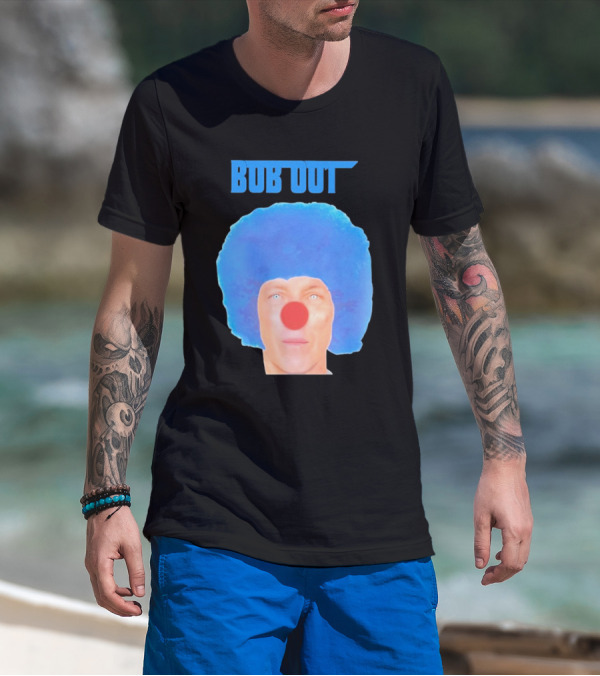Bernardeschi Bob Out Blue Afro Red Nose T-Shirt