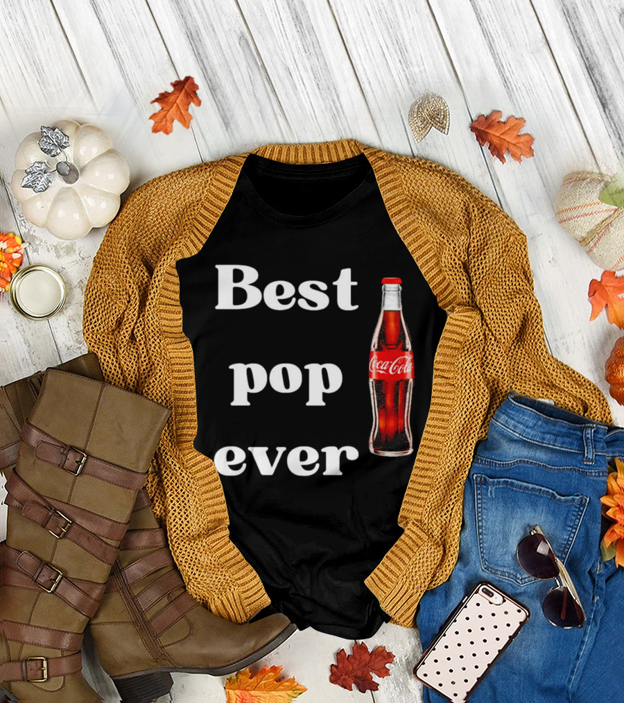 Best Pop Ever Coca Cola Coke Bottle Iconic T-Shirt