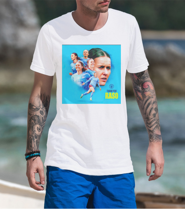 Thank You Raso Hayley Manchester City Etihad T-Shirt