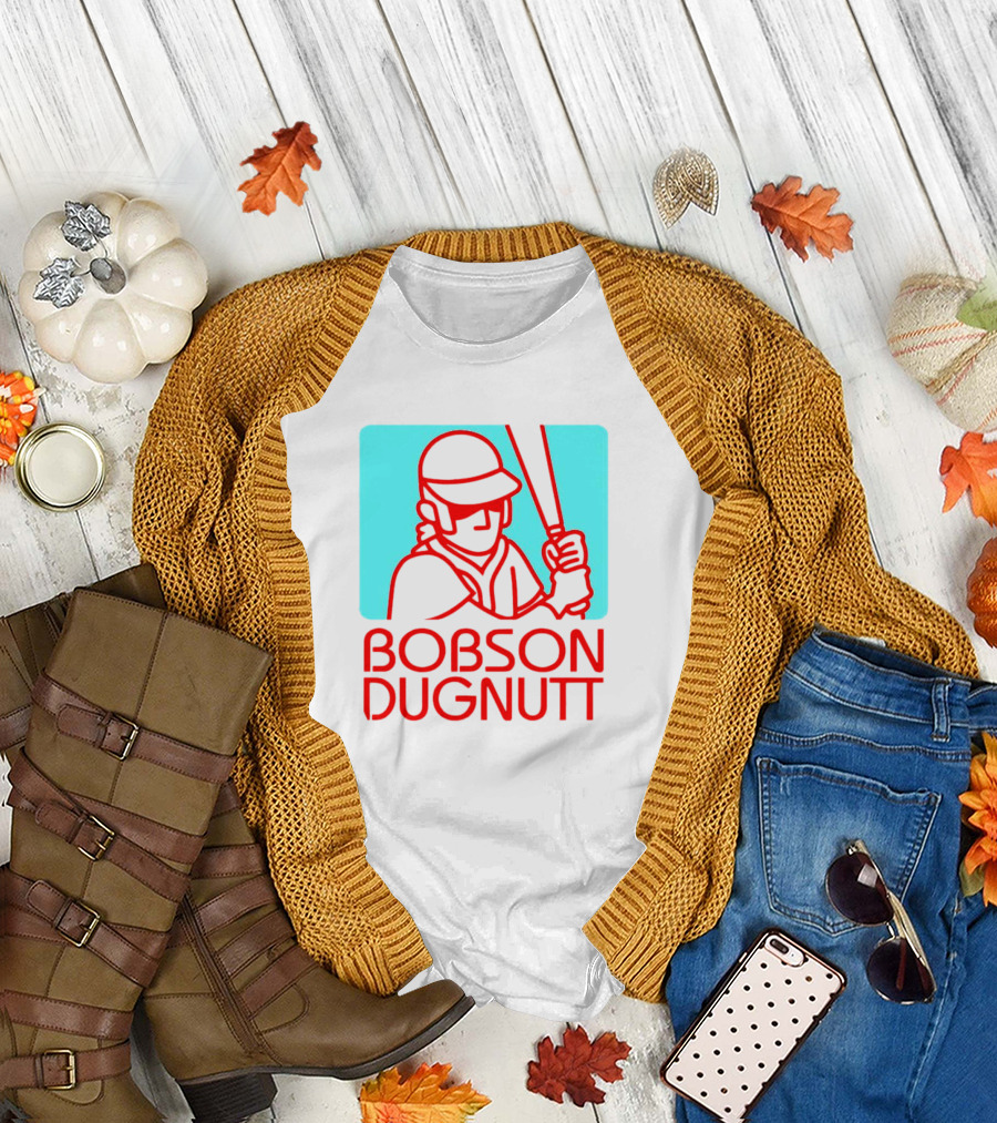 Bobson Dugnutt Baseball Iconic Batter T-Shirt