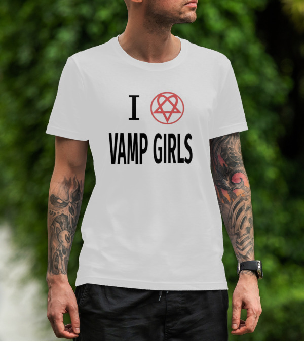 I Heartagram Vamp Girls T-Shirt