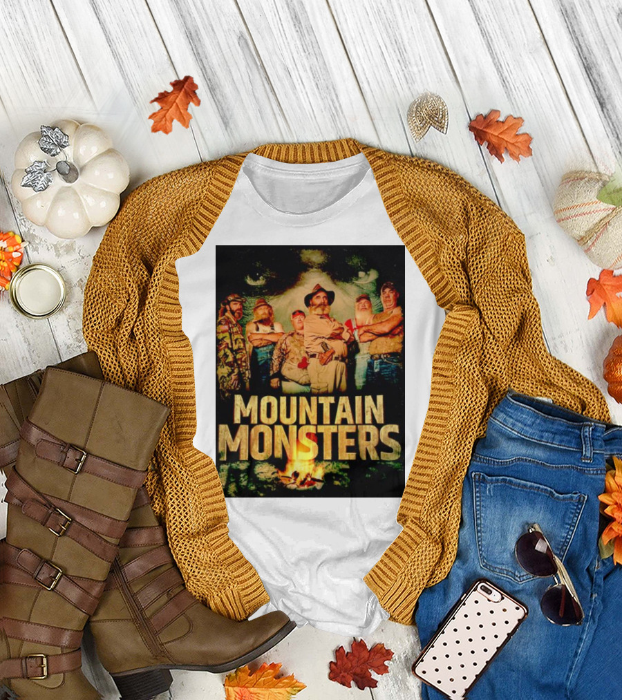 Mountain Monsters Team Campfire Adventure Hidden Woods T-Shirt