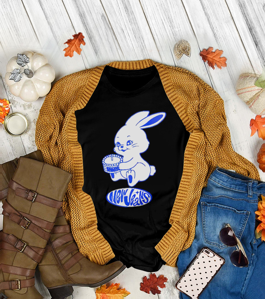 New Jeans Bunny Drummer T-Shirt