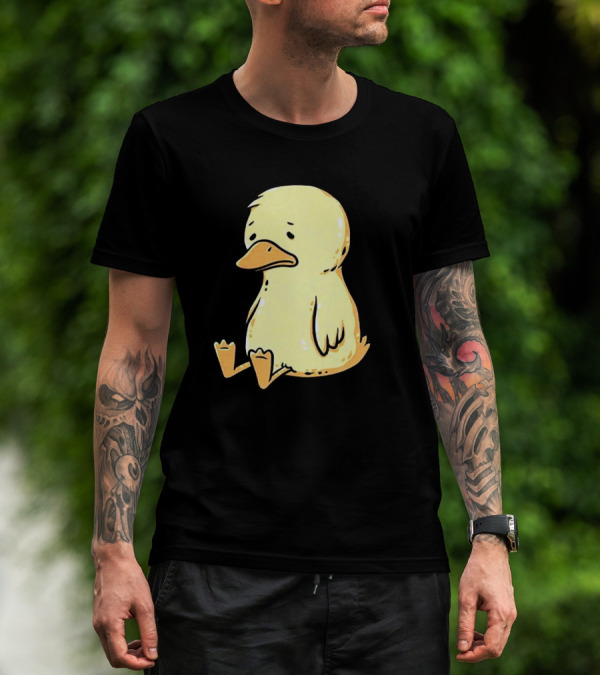 Sad As Duck Cute Sad Duckling T-Shirt