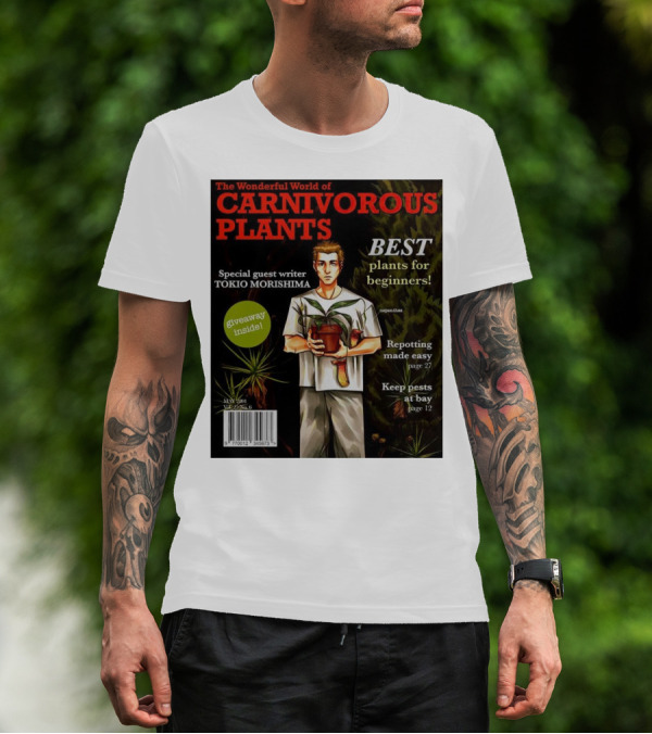 The Wonderful World Of Carnivorous Plants Best Plants For Beginners Special Guest Writer Tokio Morishima Giveaway Inside T-Shirt