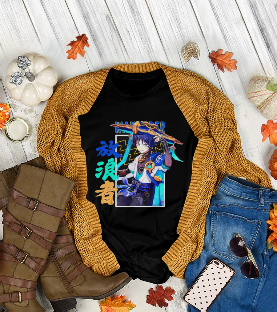 Wanderer Scaramouche Genshin Impact T-Shirt