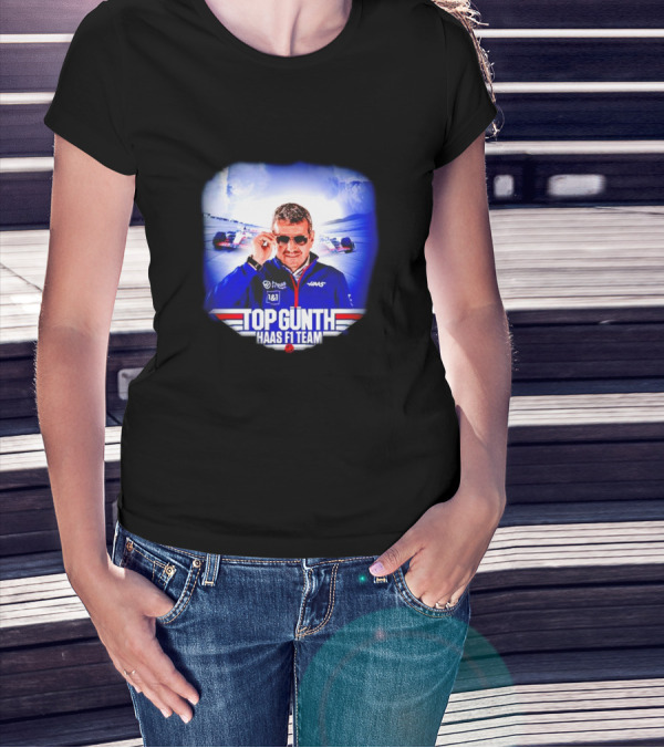 Top Günth Haas F1 Team Racing Vibes T-Shirt