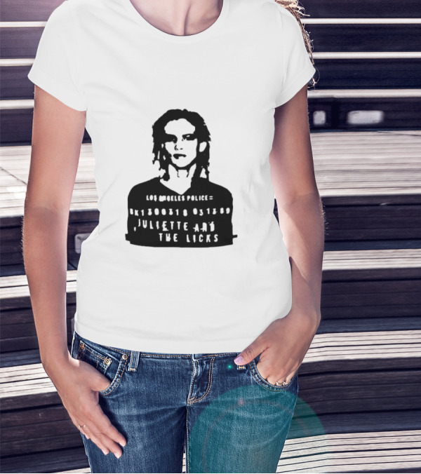 Juliette Lewis Los Angeles Police Juliette And The Licks T-Shirt