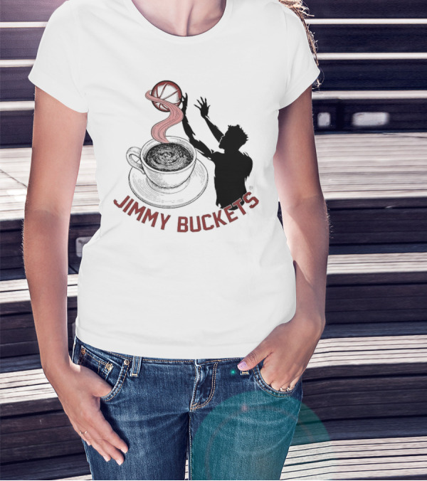 Miami Heat Jimmy Buckets Coffee Basketball T-Shirt