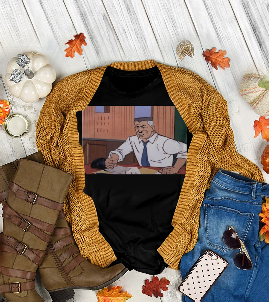 Strange Man Comic Editor Classic Scene T-Shirt