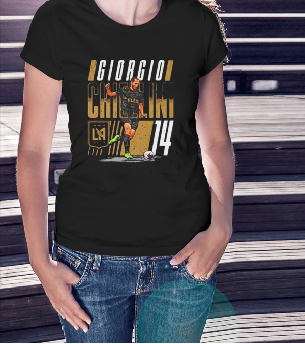 Giorgio Chiellini LAFC Flex Number 14 Los Angeles T-Shirt
