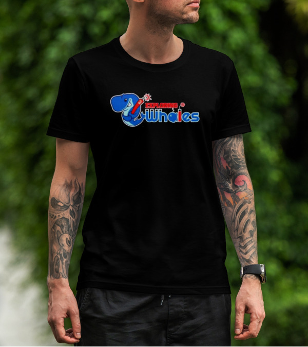 Eugene Emeralds Exploding Whales Baseball Mascot T-Shirt