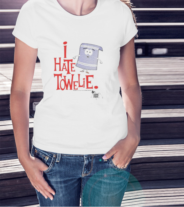 I Hate Towelie South Park Character Reference T-Shirt
